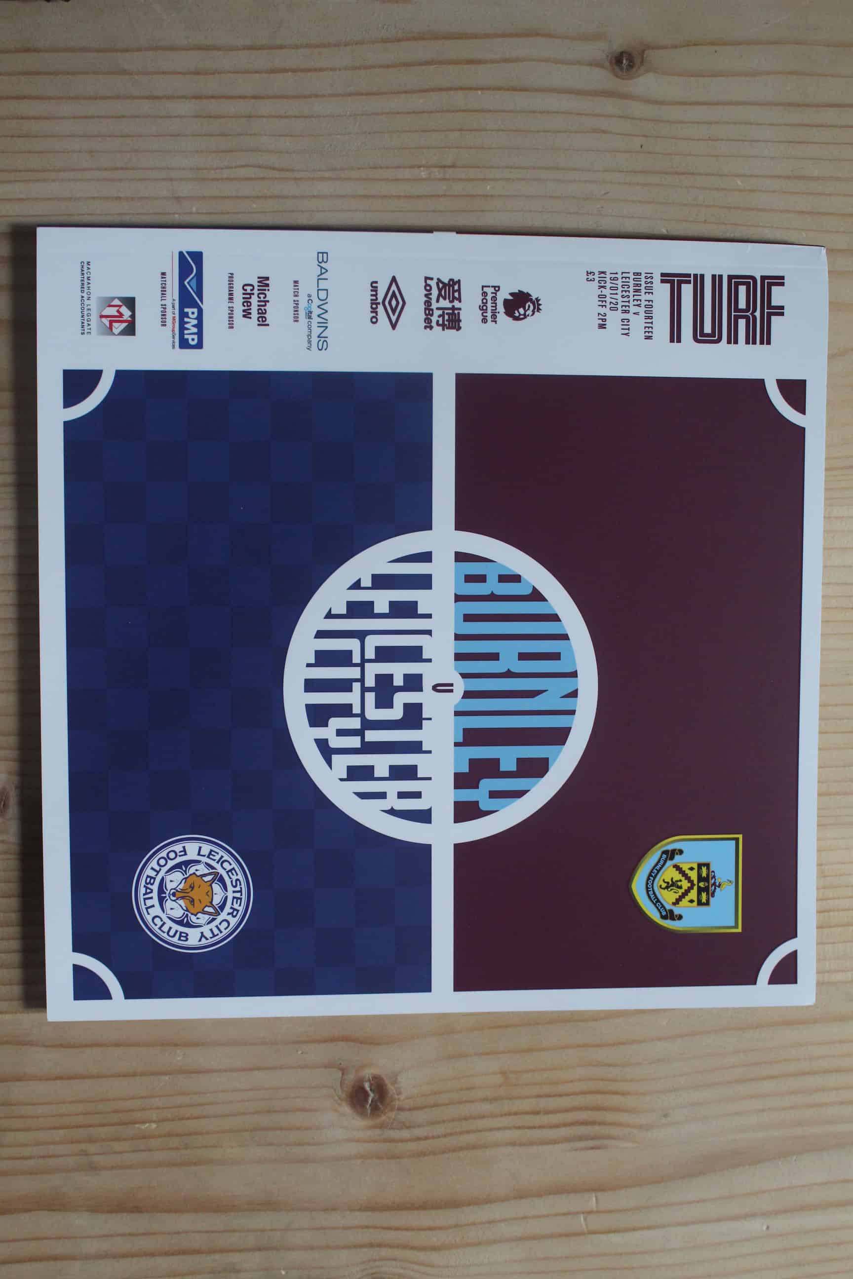 Burnley FC v Leicester City FC